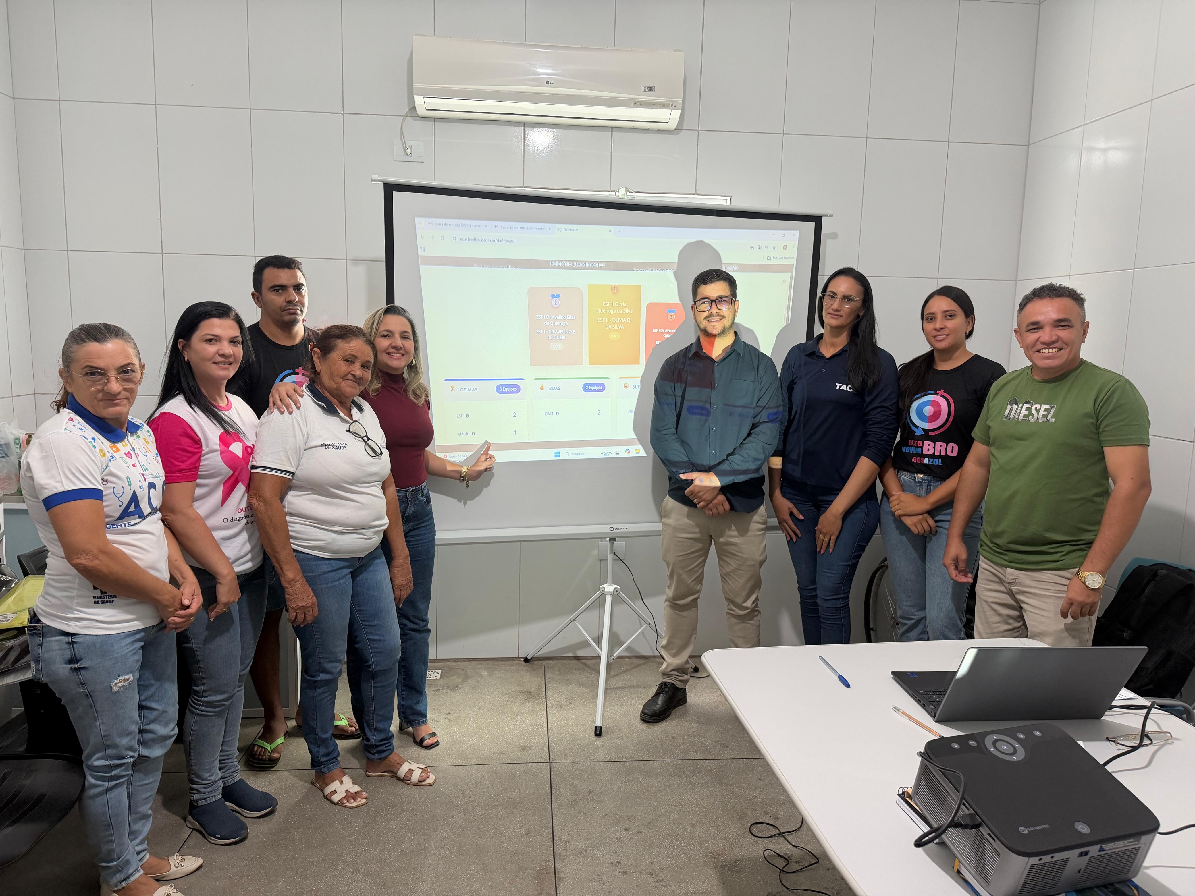 Prefeitura de São Domingos promove reunião de alinhamento com agentes comunitários de saúde
