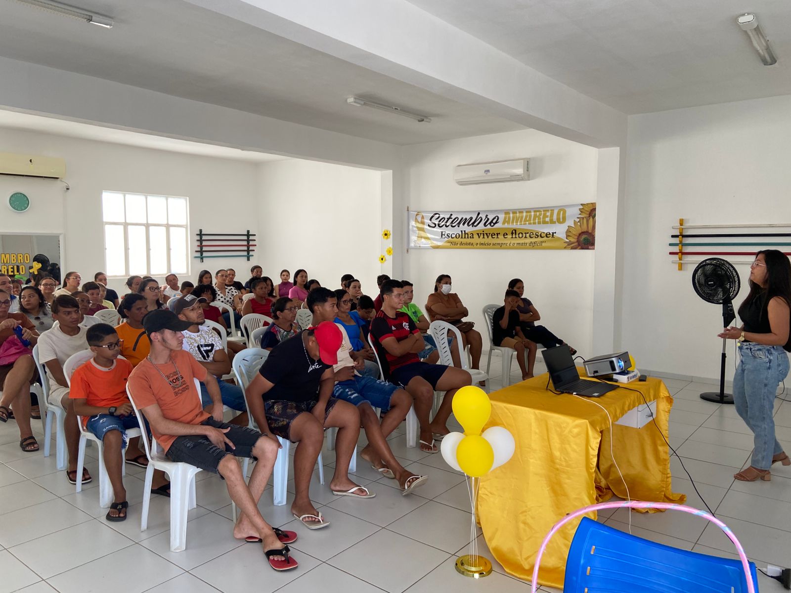 Prefeitura de São Domingos promove oficina sobre bullying para alunos e pais